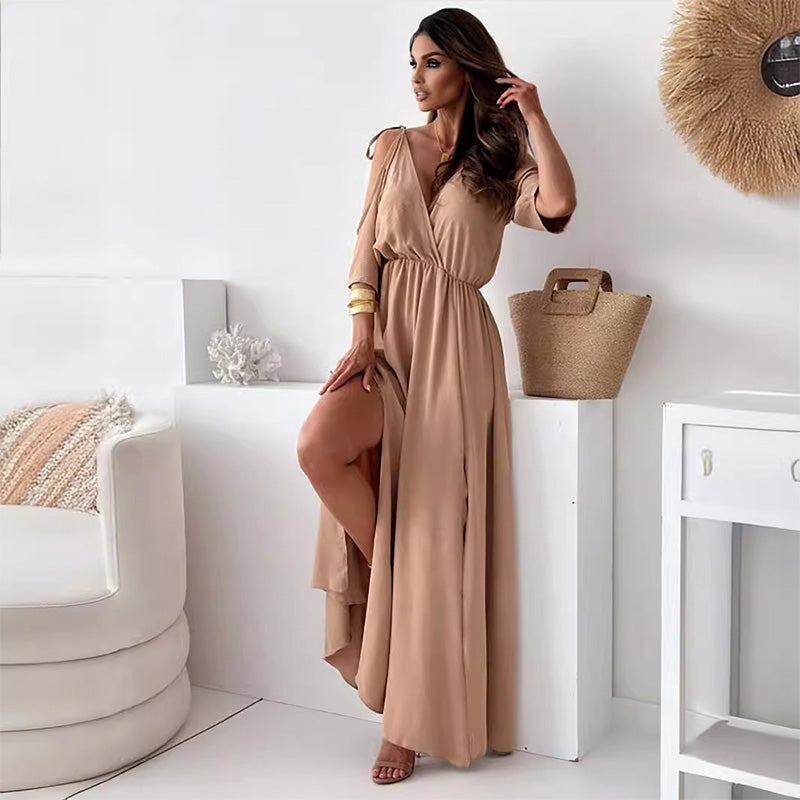 【💖Νέα προϊόντα 2025】👗Κομψό, σέξι γυναικείο φόρεμα σε smailia iškirpte-LT