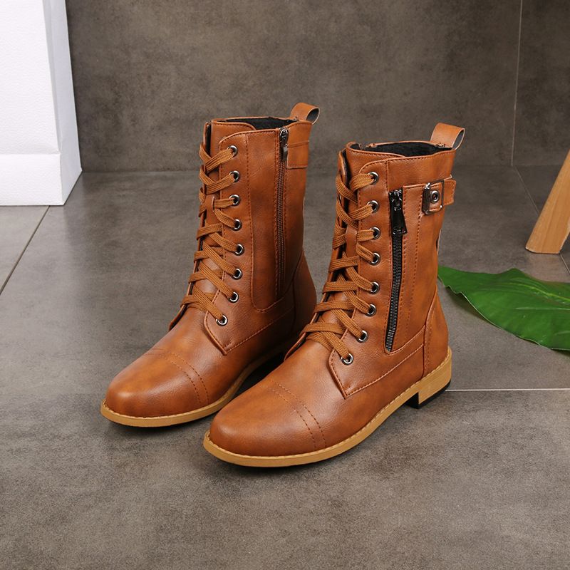 Moteriški odiniai ortopediniai batai su awwalia nosine ir šoniniu užtrautuku👢-LT 