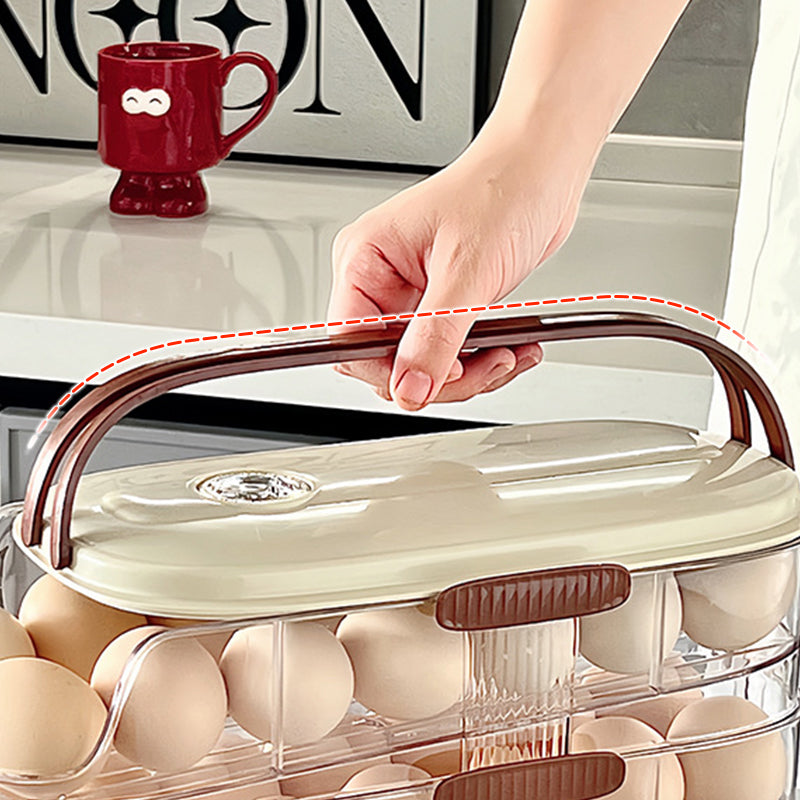 🥚🥚Καθαρός οργανωτής κουζίνας για την εξώπορτα του ψυγείου-GR