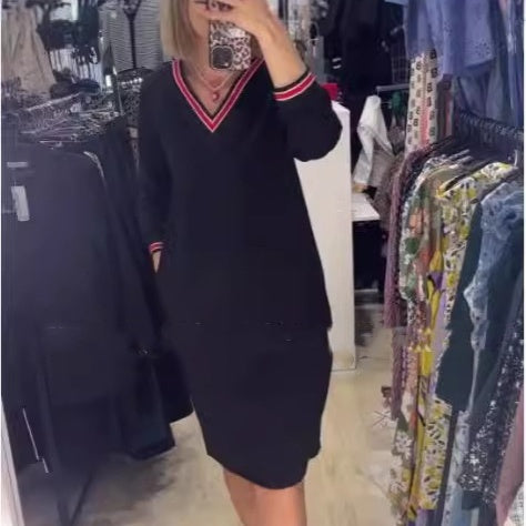💖Γυναικείο λευκό φόρεμα με λαιμόκοψη σε σχήμα καρδιάς-GR