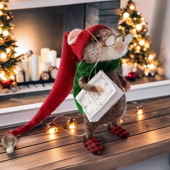 🔥Προσφορά 49% έκπτωση 🎁 Žavinga adatinė veltinio pelė dekoravimui-LT