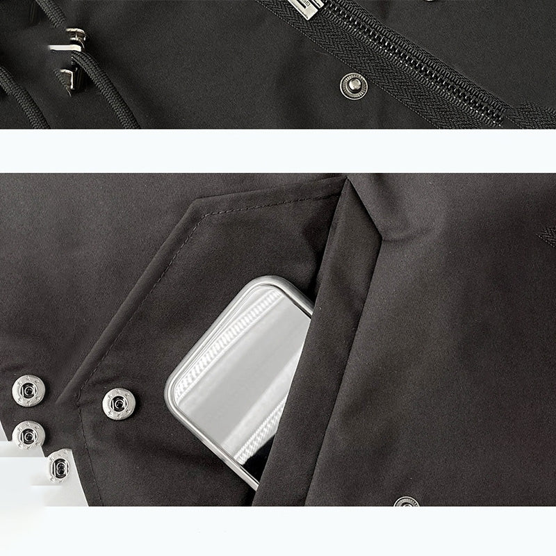 【M-3XL】🔥Ανδρικά παλτό από συνθετικό δέρμα-LT