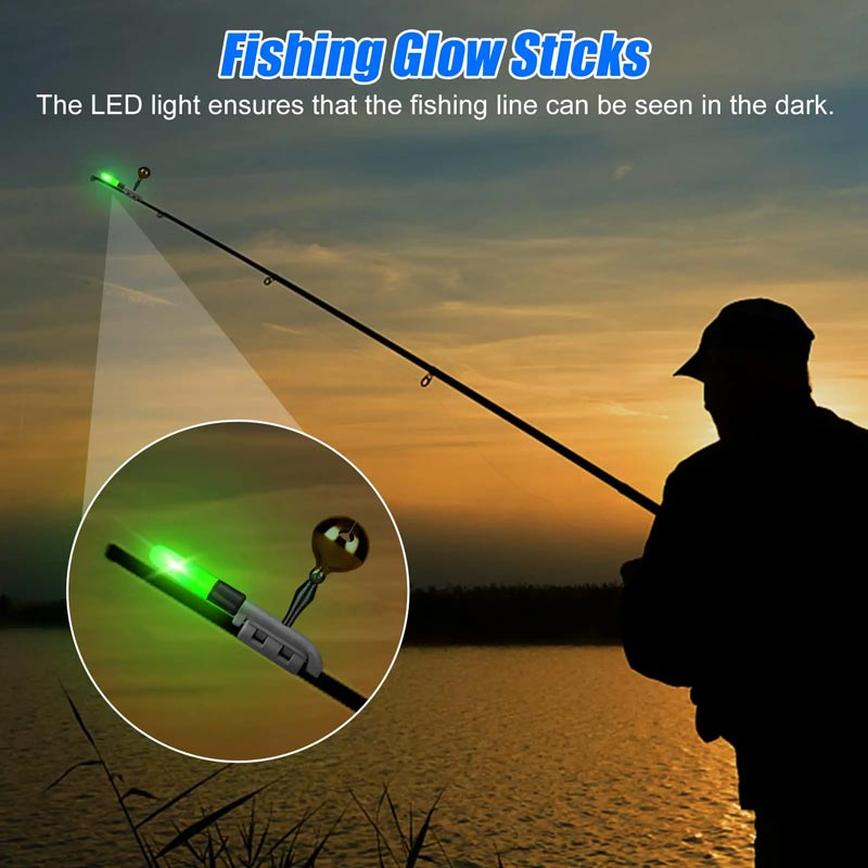 🎣 Λάμπα LED menškerės su garsiniu signalu🐟-LT