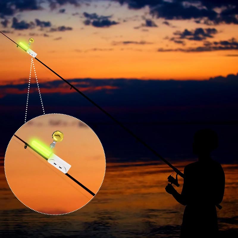🎣 Λάμπα LED menškerės su garsiniu signalu🐟-LT