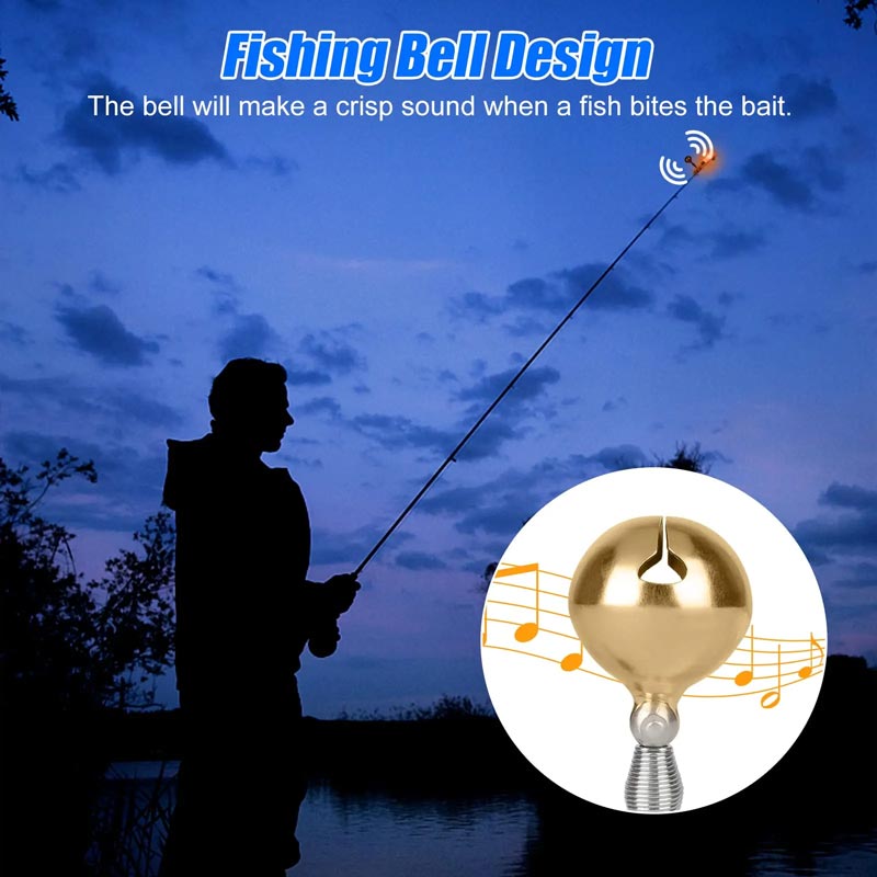 🎣 Λάμπα LED menškerės su garsiniu signalu🐟-LT
