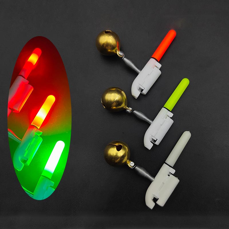 🎣 Λάμπα LED menškerės su garsiniu signalu🐟-LT