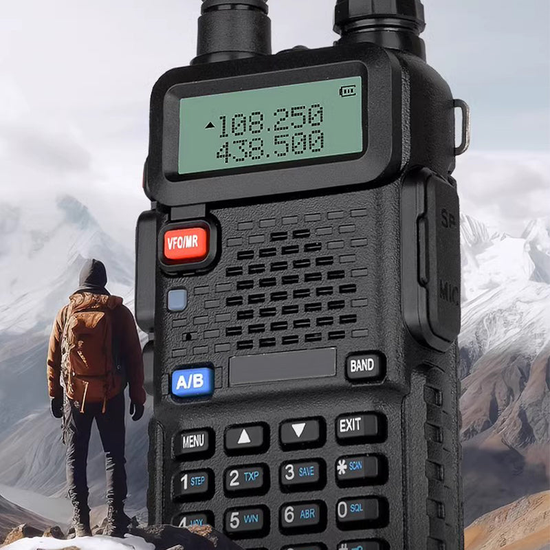 🔥Καυτές εκπτώσεις - 50% έκπτωση📡 Ραδιόφωνο Walkie Talkie μεγάλης εμβέλειας UV-5R SI