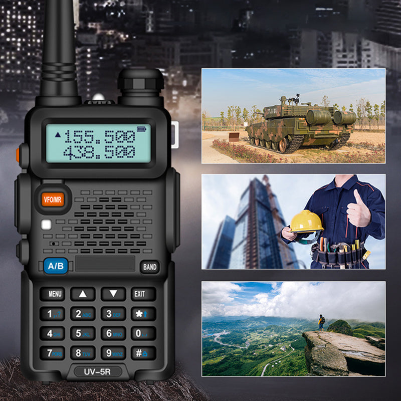 🔥Καυτές εκπτώσεις - 50% έκπτωση📡 Ραδιόφωνο Walkie Talkie μεγάλης εμβέλειας UV-5R SI