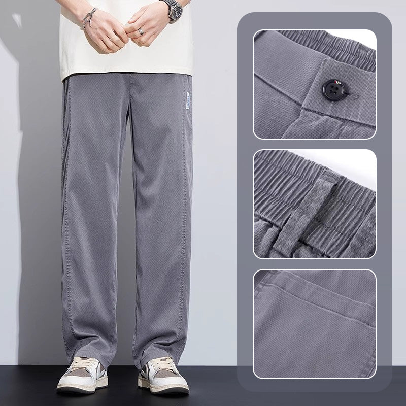 ⏳(M-3XL)🔥Kasdieniai madingi tiesaus kirpimo jinsai su nuleista klešne👖 Yra 4 svetni.-LT