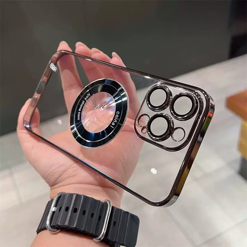 ✨Funda magnética transparente para iPhone-ES