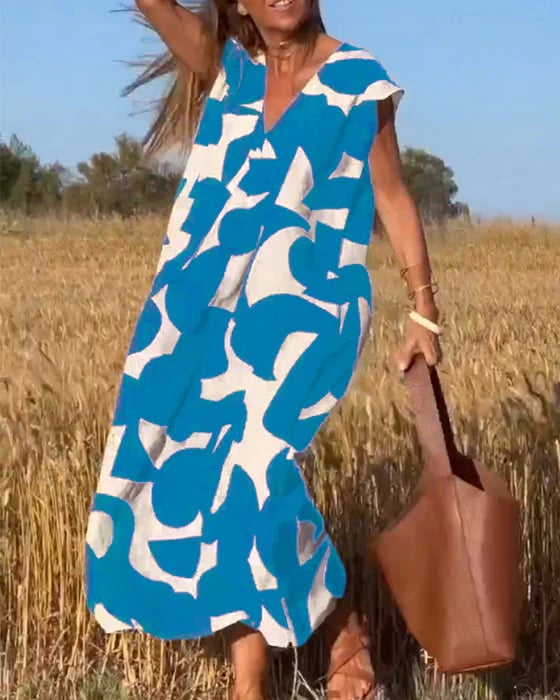 💕Ανδρικό φόρεμα με V-GR ντεκολτέ