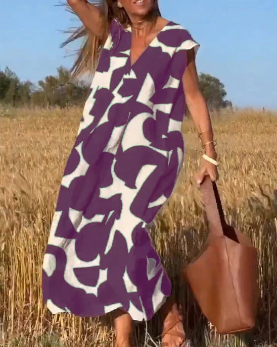 💕Ανδρικό φόρεμα με V-GR ντεκολτέ