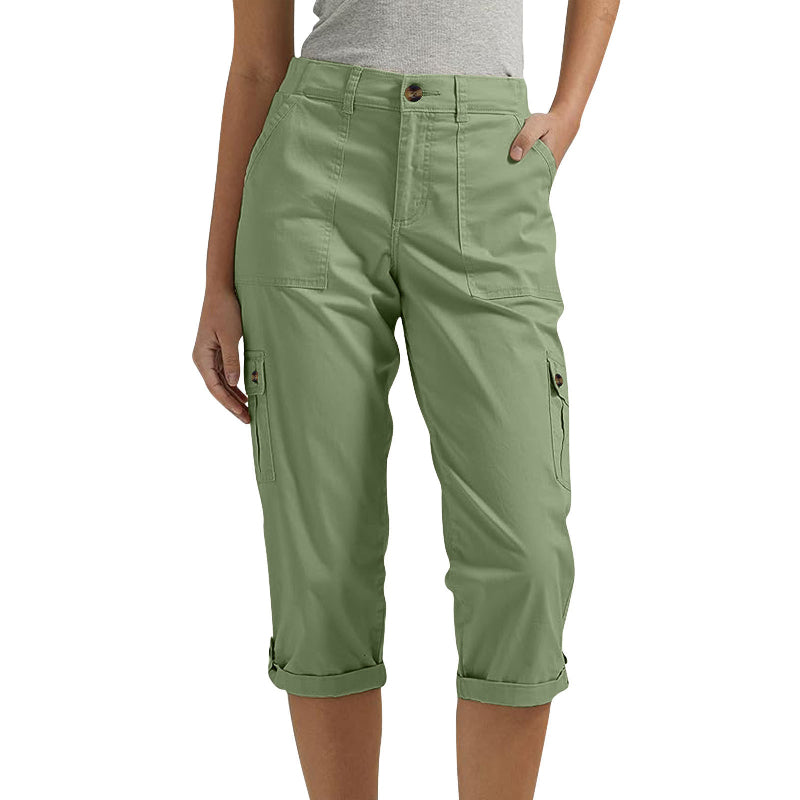 🔥Καυτές Τροσφορίας🔥Women's Casual Κορτς Κληνικής Ελαστικής με Πολλαπλές Φεπεπές-GR