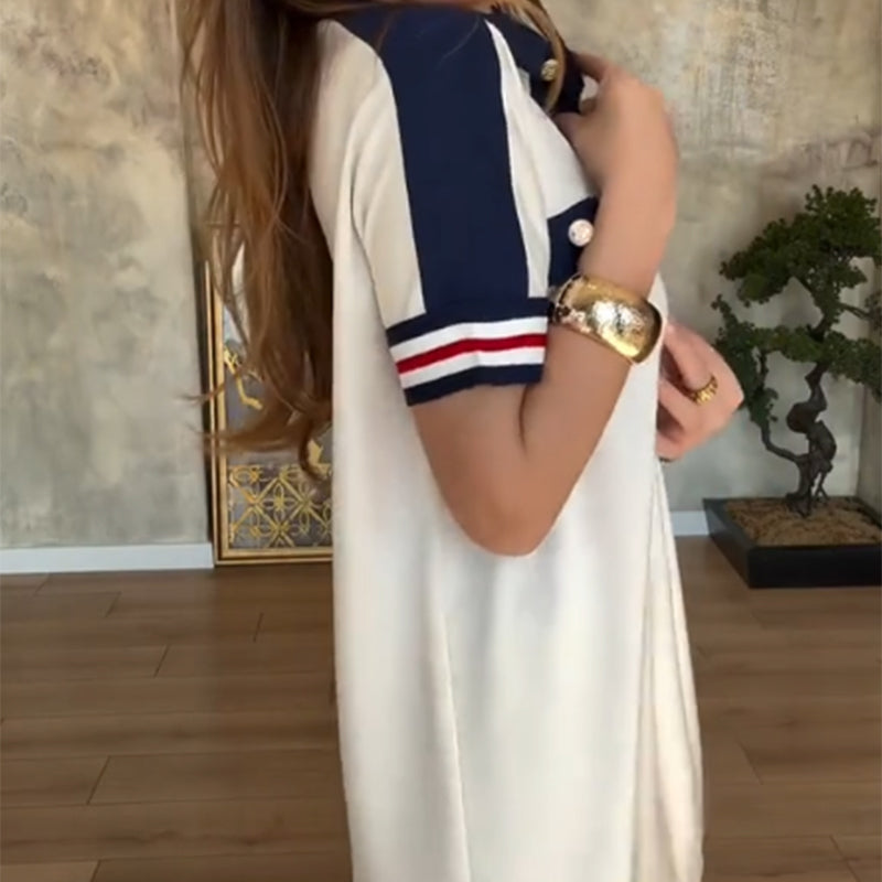 😍Μοντέρνα γυναικεία φορέματα με τα ναμίκια στο πέτο-GR