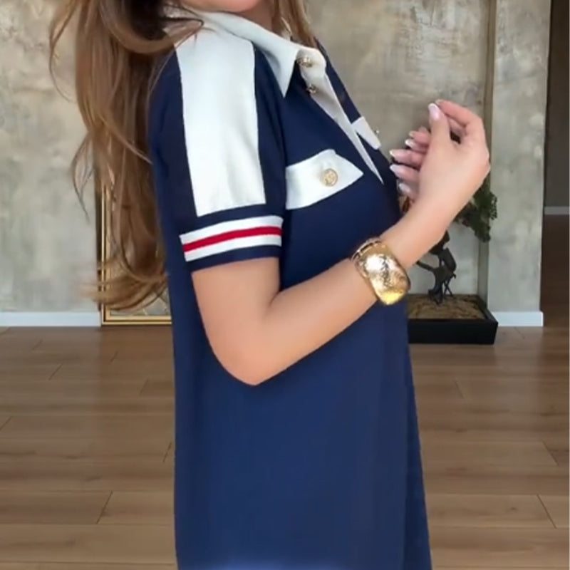 😍Μοντέρνα γυναικεία φορέματα με τα ναμίκια στο πέτο-GR