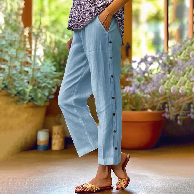 👖Viensplavės laisvalaikio kelnės-LT 