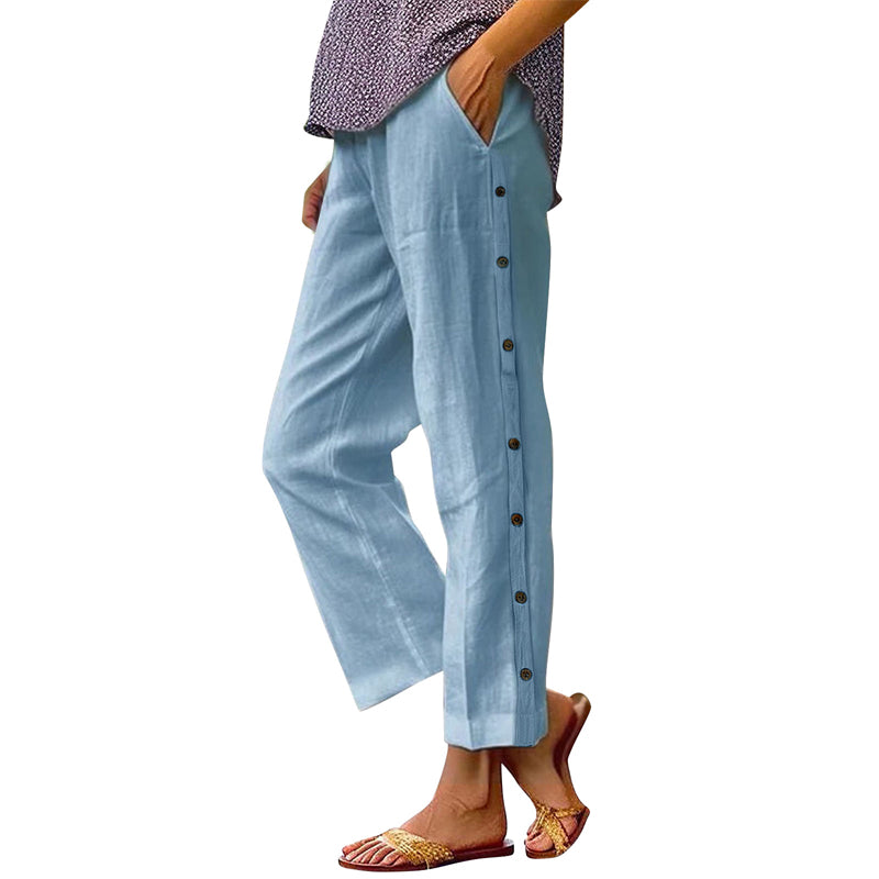 👖Viensplavės laisvalaikio kelnės-LT 