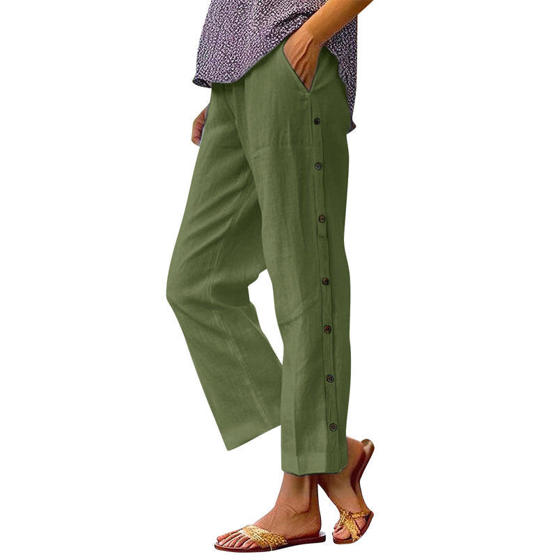 👖Viensplavės laisvalaikio kelnės-LT 