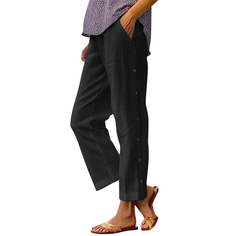 👖Viensplavės laisvalaikio kelnės-LT 