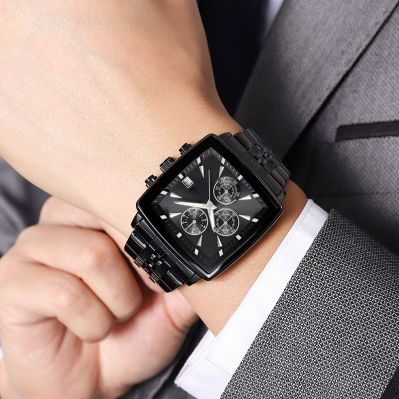 ⌚Daugiafunctis αδιάβροχο quartz laikrodis για άνδρες-LT