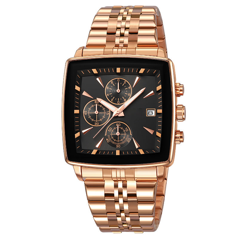 ⌚Daugiafunctis αδιάβροχο quartz laikrodis για άνδρες-LT