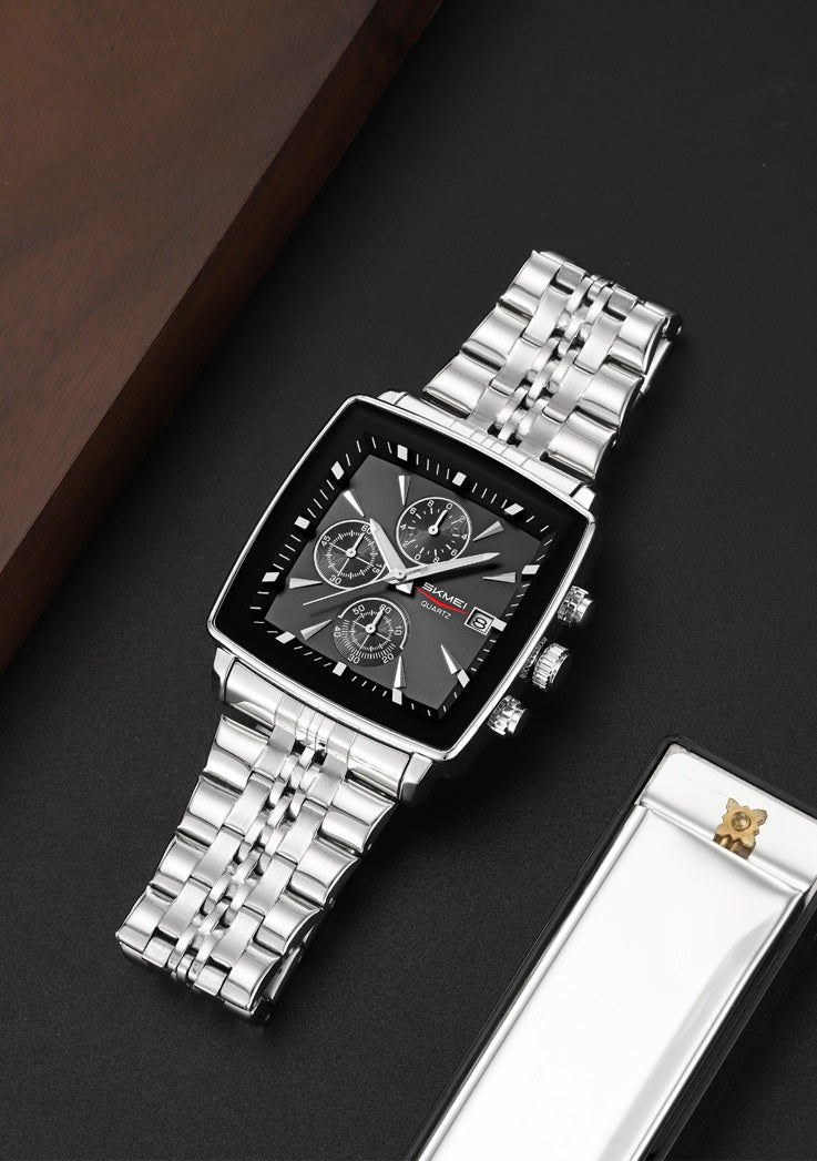 ⌚Daugiafunctis αδιάβροχο quartz laikrodis για άνδρες-LT