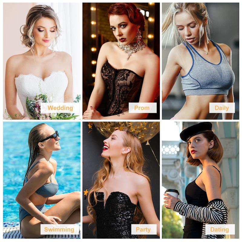 👙 Αόρατο αυτοκόλλητο σουτιέν push-up-GR