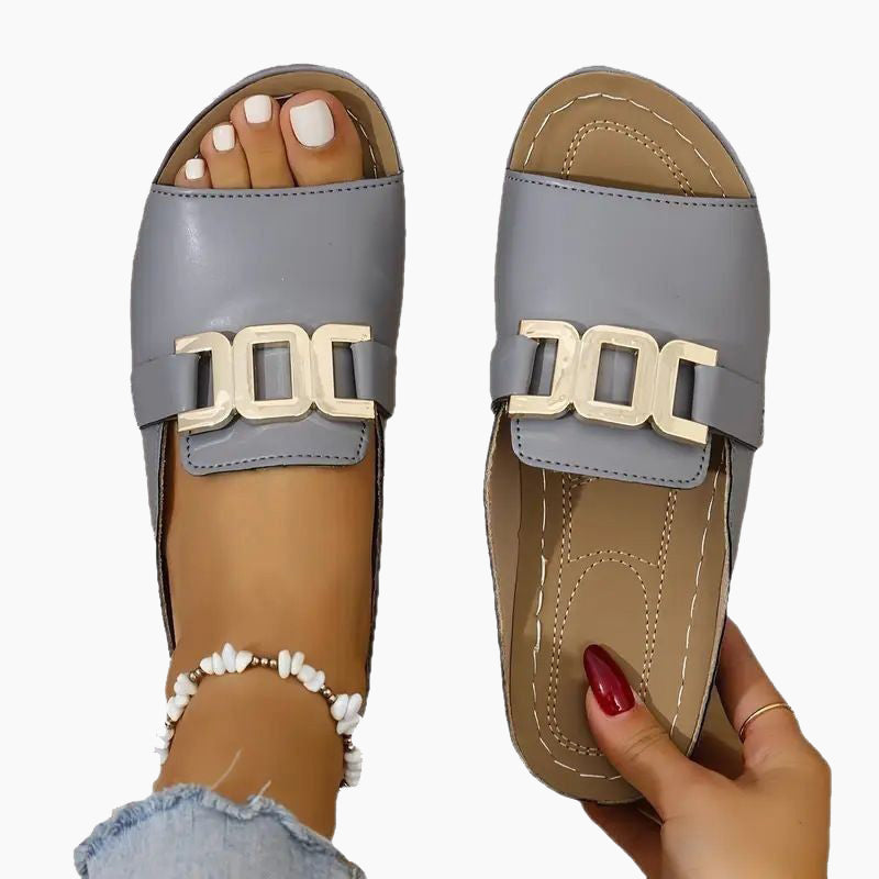 【EU 36-45】👡Preprosti sandali s kovinsko zaponko-SI