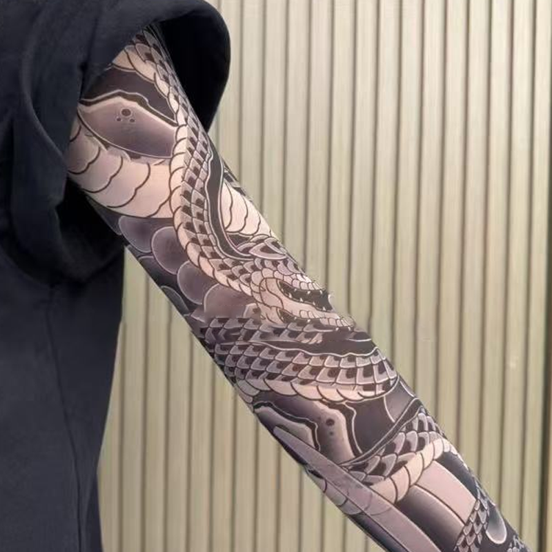 🔥Nauja tendencija ❤️‍🔥 Itin plonos tatuiruotės rašto rankovės nuo saulės-LT
