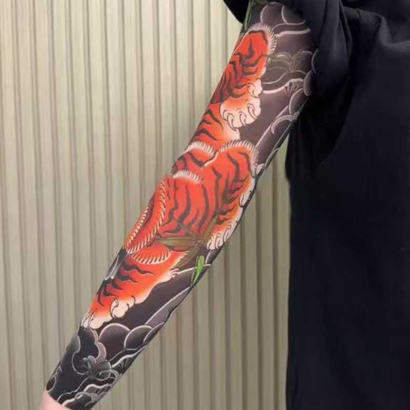 🔥Nauja tendencija ❤️‍🔥 Itin plonos tatuiruotės rašto rankovės nuo saulės-LT