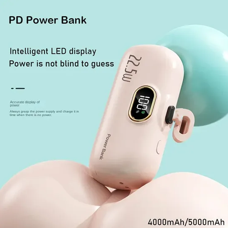 ⏳Poletna razprodaja: 40 % popusta🎉Mini prenosna power bank s 5000 mAh polnilnikom za vaš telefon🔋-SI