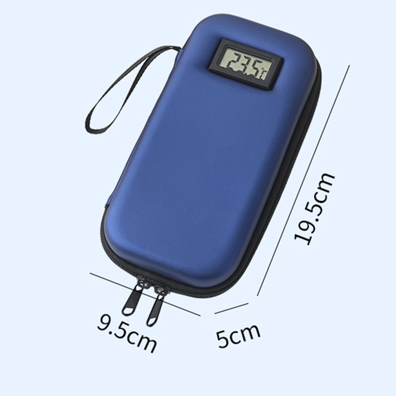 🔥Potovalna škatlica za inzulin s prikazom temperature-SI