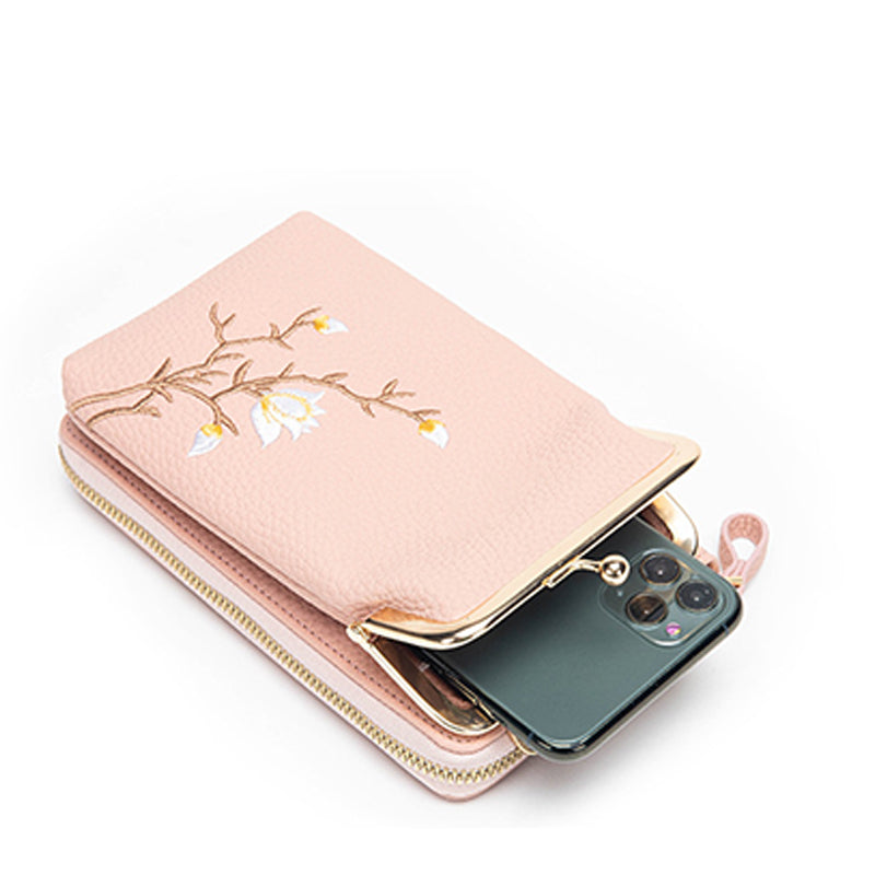 🔥👛Ženska denarnica za mobilni telefon čez telo🌸-SI