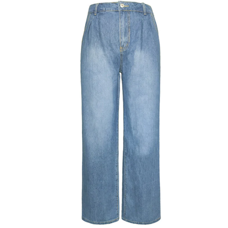 【S-3XL】👖💦Ženske kavbojke za prosti čas v opranem slogu-SI