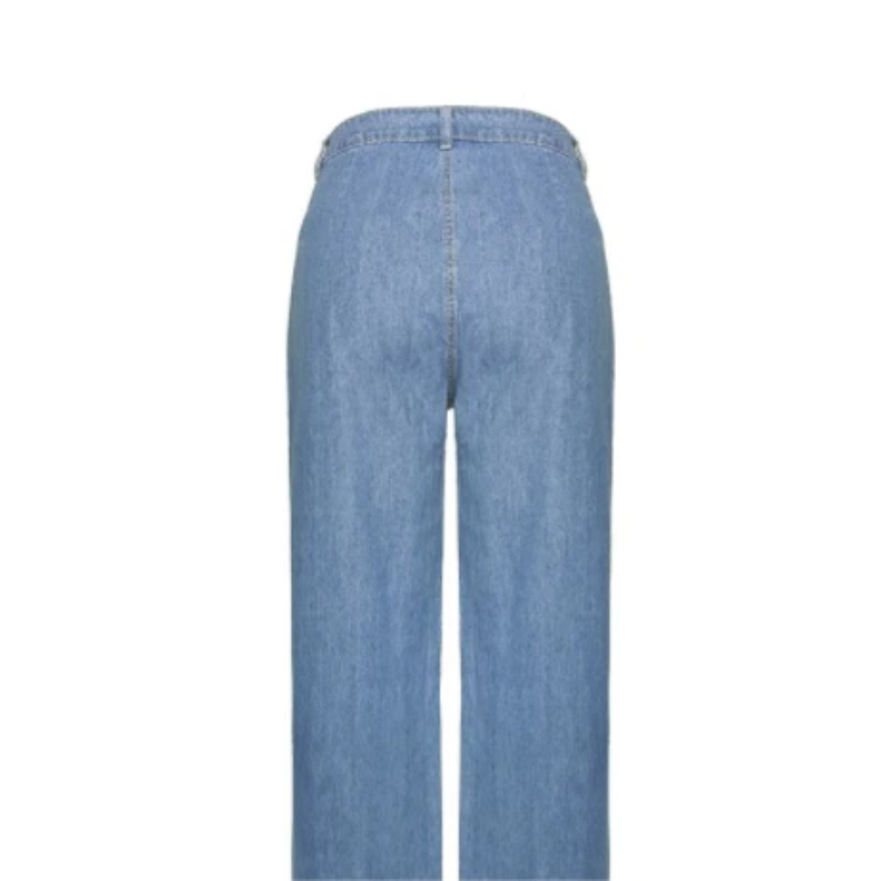 【S-3XL】👖💦Ženske kavbojke za prosti čas v opranem slogu-SI