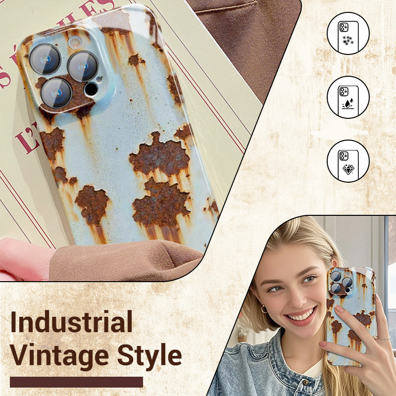 Trdi vintage ovitek za iPhone z rjo-SI