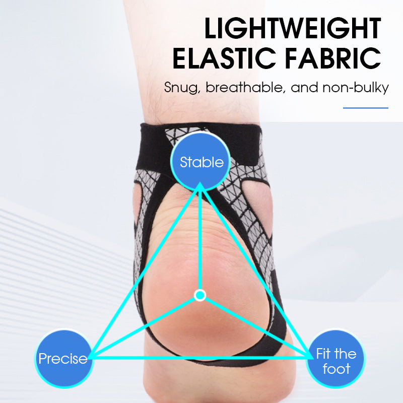 Reguliuojamas elastinis dirželis aplink čiurną – LT