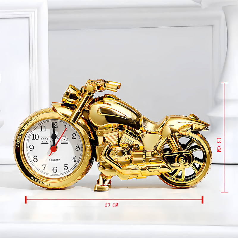⏰ Δημιουργικό Ξυπνητήρι Μοτοσικλέτας 🏍️🎁-GR