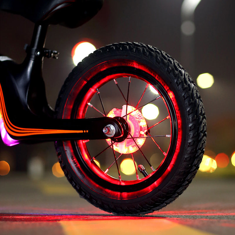🌈 Πολύχρωμο φως πλήμνης ποδηλάτου 🚴‍♂️💡-SI