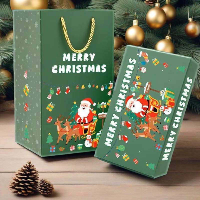 🎅 Edinstvena zložljiva božična darilna škatla🎄✨-SI