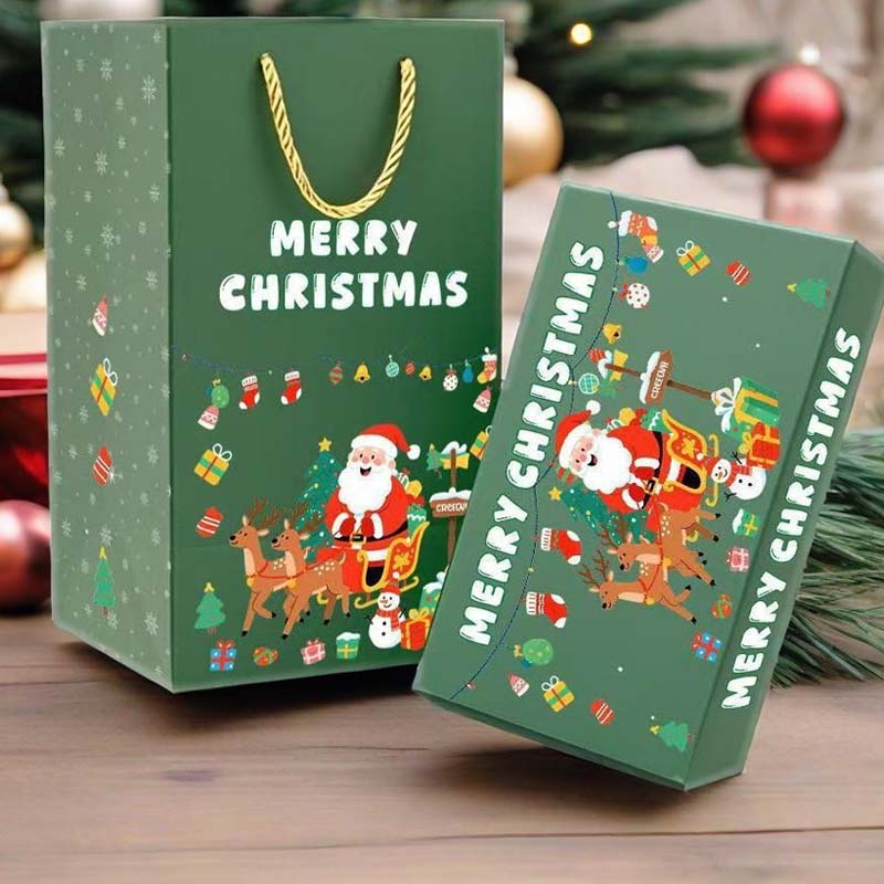 🎅 Edinstvena zložljiva božična darilna škatla🎄✨-SI
