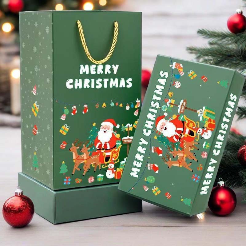 🎅 Edinstvena zložljiva božična darilna škatla🎄✨-SI
