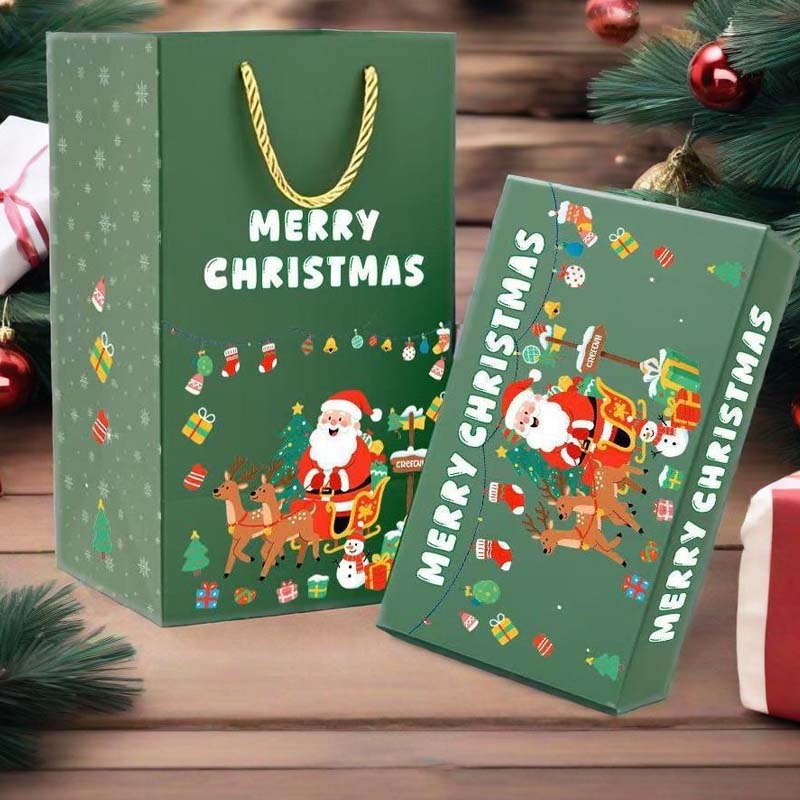 🎅 Edinstvena zložljiva božična darilna škatla🎄✨-SI