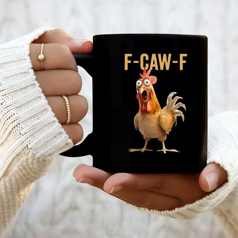 F-Caw-F Smešna piščančja skodelica-SI