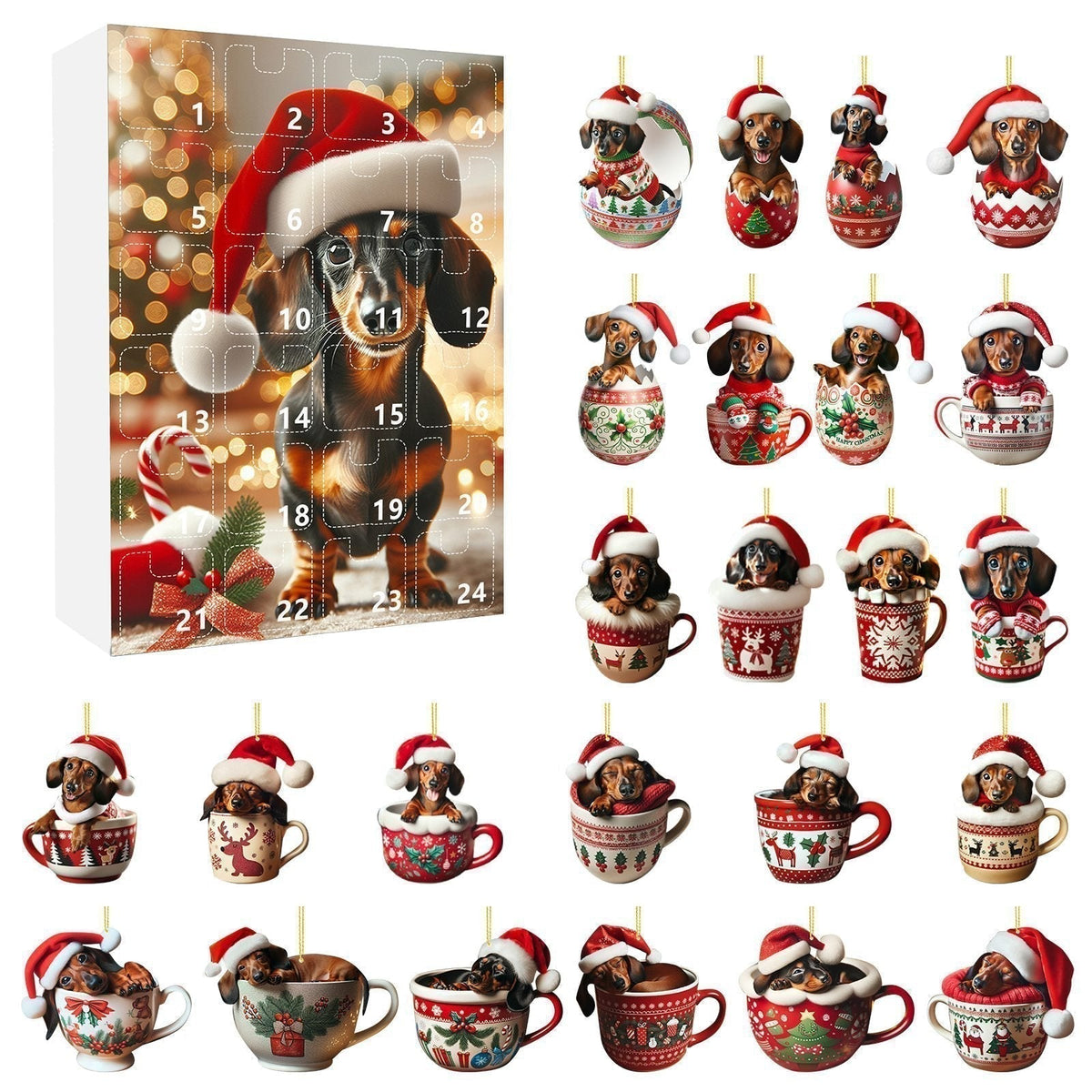 🎅Χριστουγεννιάτικο Ημερολόγιο για Ντάτσχουντ 2025🎁-SI 