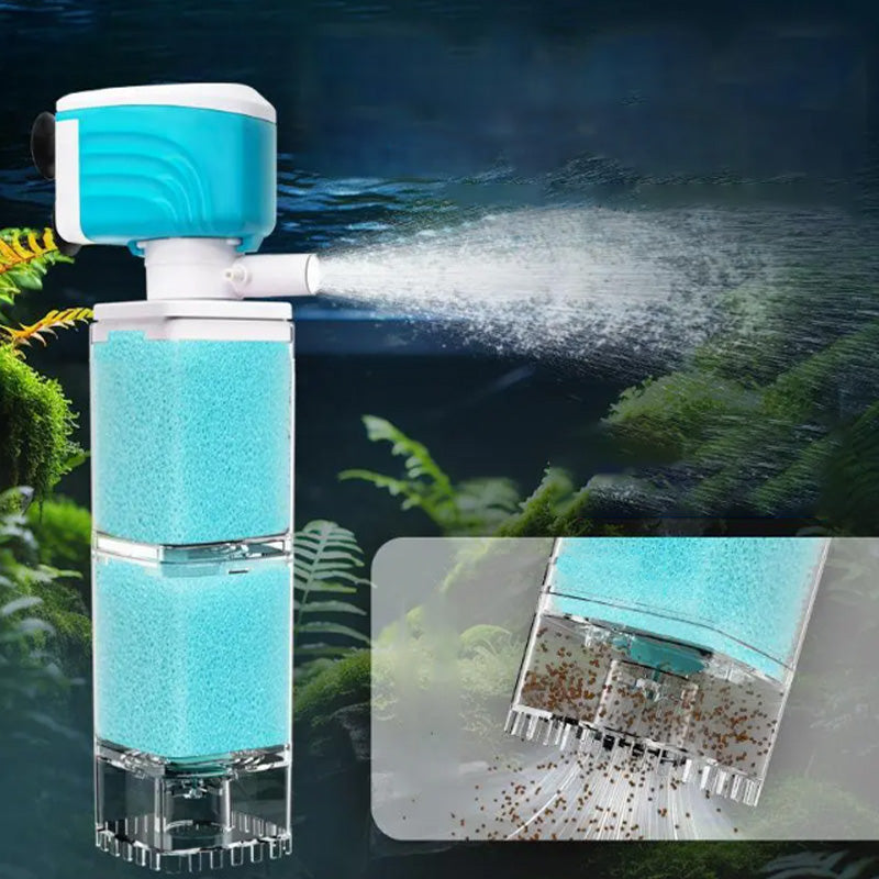 Automatinė akvariumo filtravimo sistema-LT