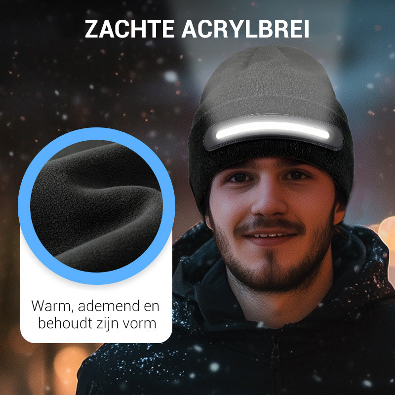 Polnilna LED kapa z Bluetoothom-SI