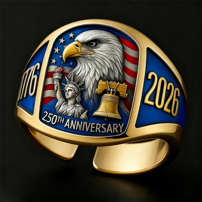 🎖️Spomin na orlov prstan za 250. obletnico 1776–2026🦅-SI
