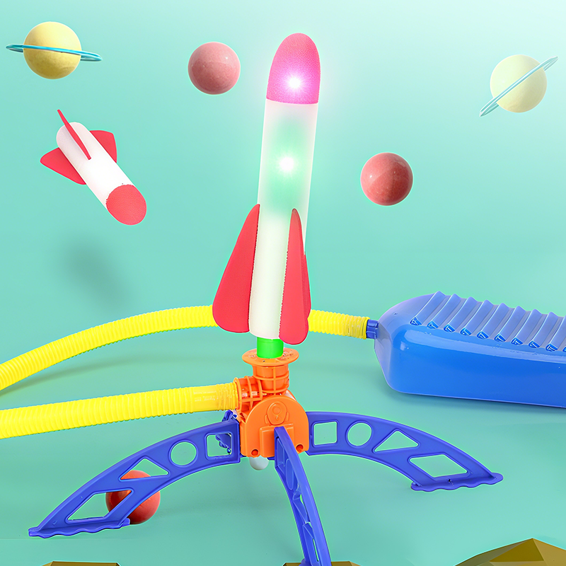 🚀LED raketni izstreljevalec za otroke-SI