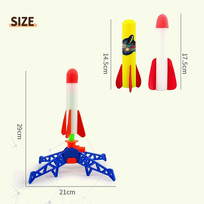 🚀LED raketų paleidių vaikams-LT